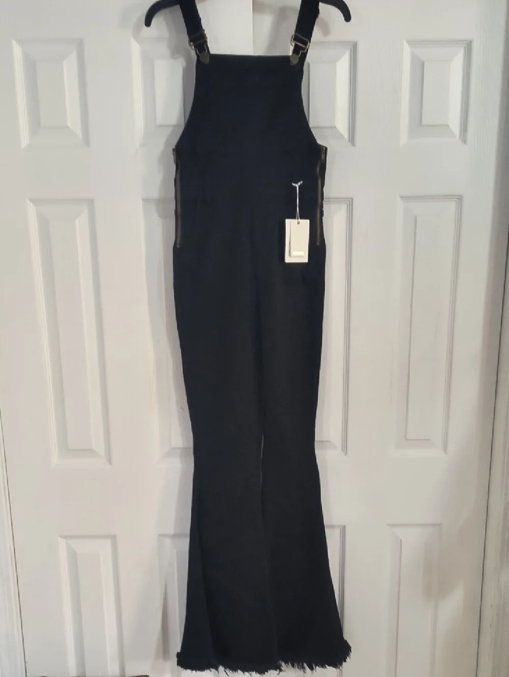 Show Me Your Mumu Berkeley Bell Overalls Size XS NWT - Picture 4 of 7